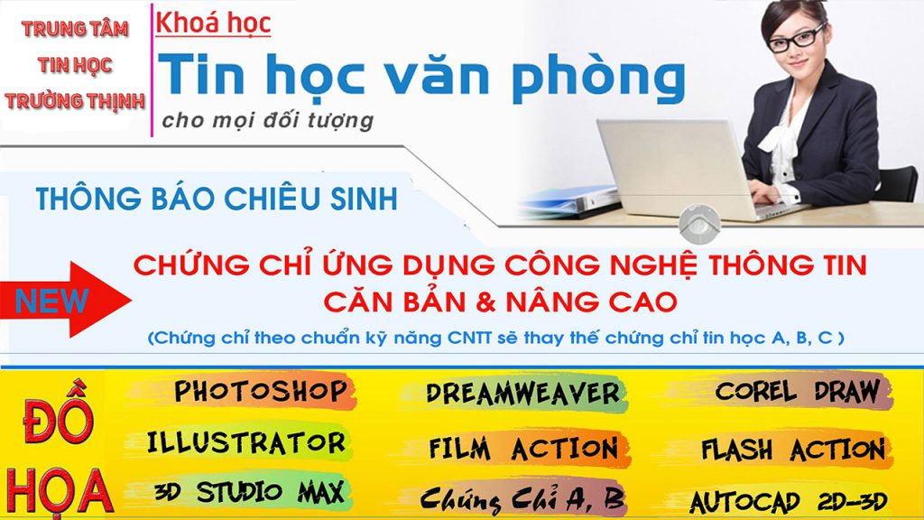Học Tin Học Văn Phòng tại Vũng Tàu