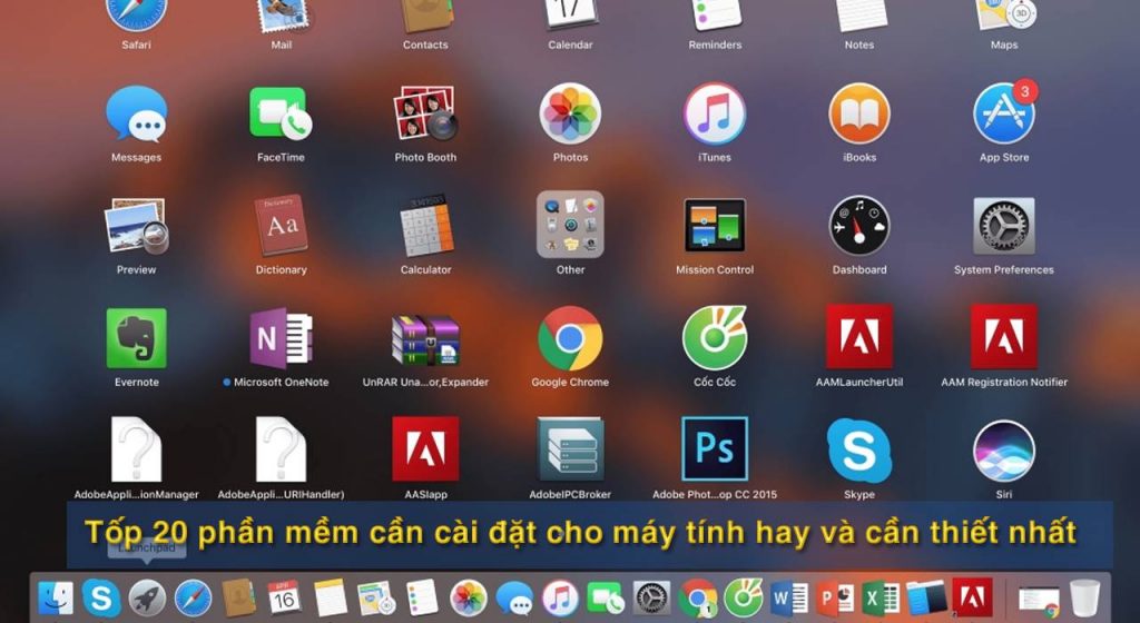 Top 20 phần mềm hay và cần thiết nhất