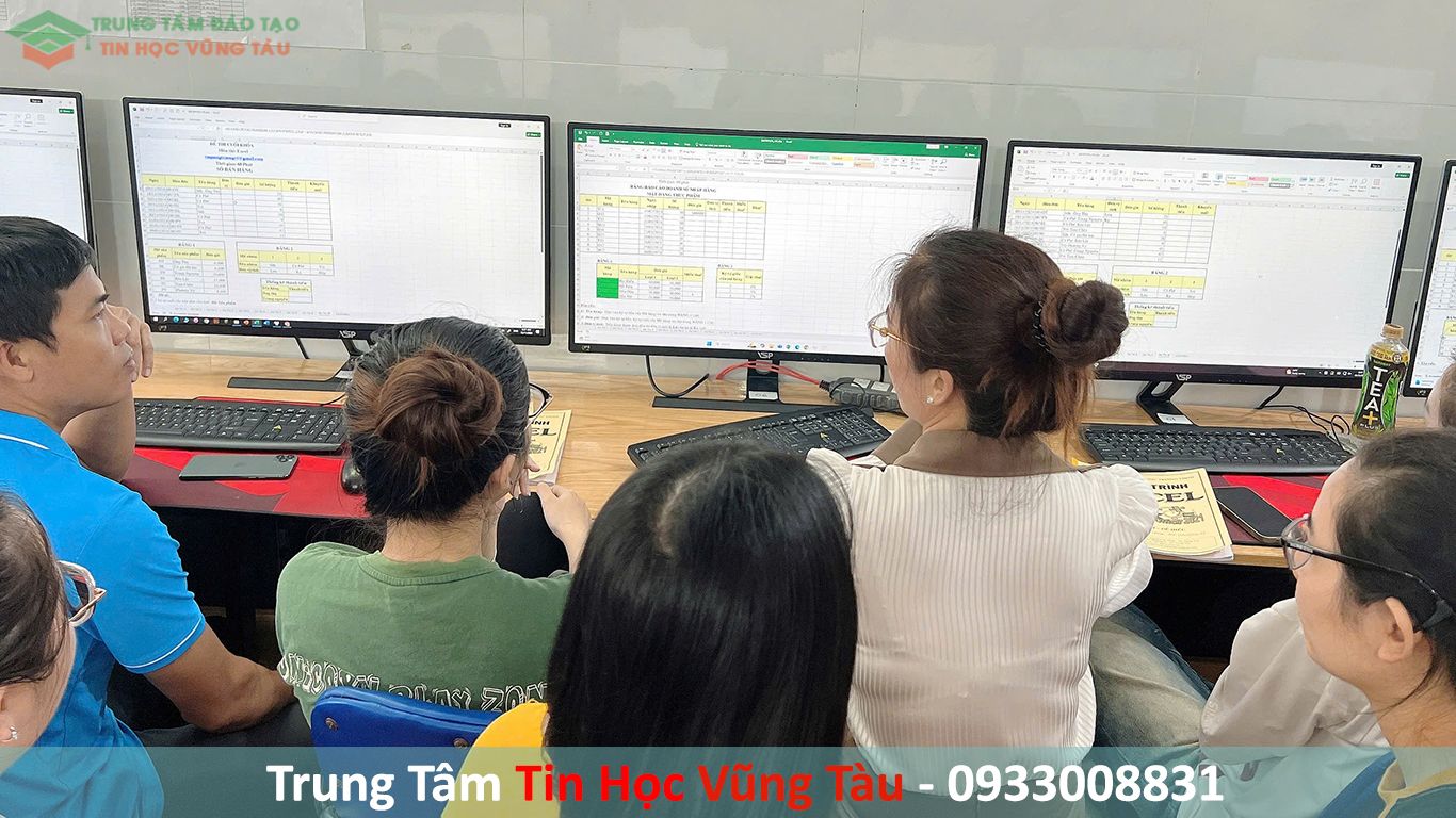 KHÓA HỌC TIN HỌC VĂN PHÒNG DÀNH CHO DÂN KẾ TOÁN 8 đào tạo tin học kế toán vũng tàu