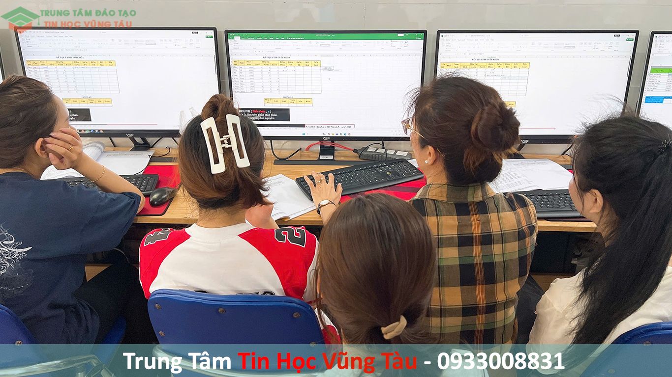 KHÓA HỌC TIN HỌC VĂN PHÒNG DÀNH CHO DÂN KẾ TOÁN 5 Học tin học cho kế toán vũng tàu