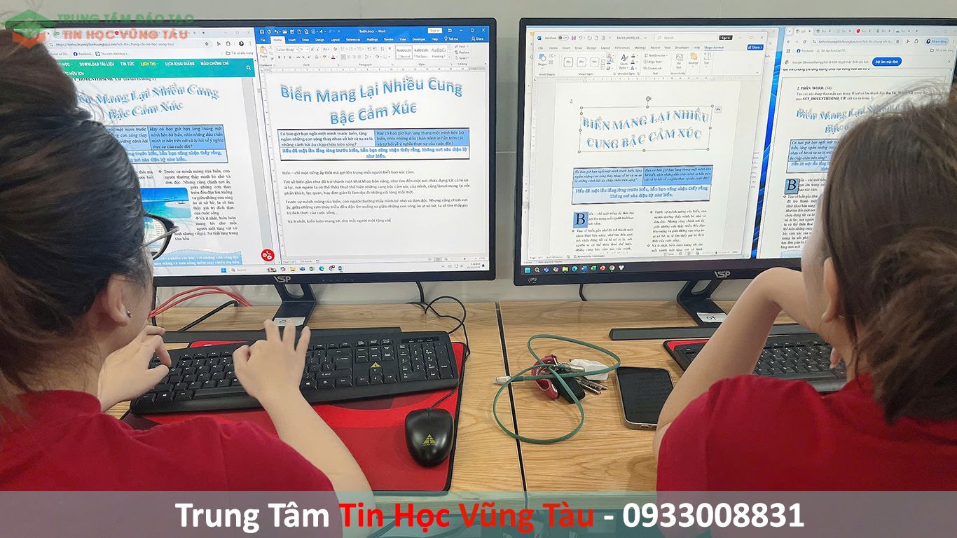 KHÓA HỌC MICROSOFT WORD 2021 NÂNG CAO 5 học word nâng cao vũng tàu
