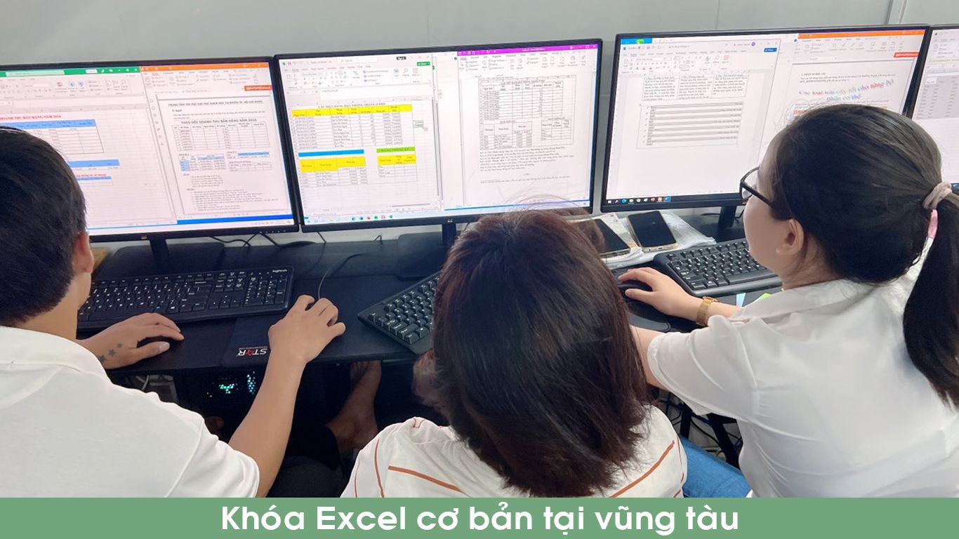 KHÓA HỌC EXCEL CĂN BẢN 14 Khóa học excel cơ bản tại vũng tàu