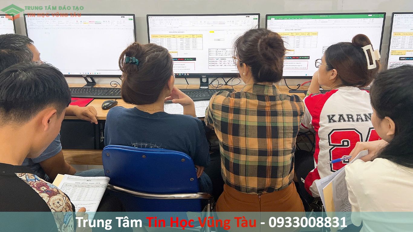 KHÓA HỌC EXCEL NÂNG CAO 9 khóa học excel nâng cao ở vũng tàu