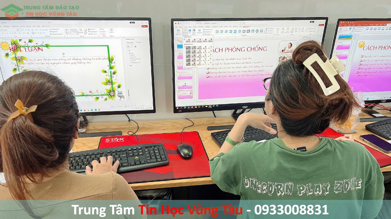 KHÓA HỌC POWERPOINT NÂNG CAO VŨNG TÀU 9 Khóa học powerpoint nâng cao vũng tàu