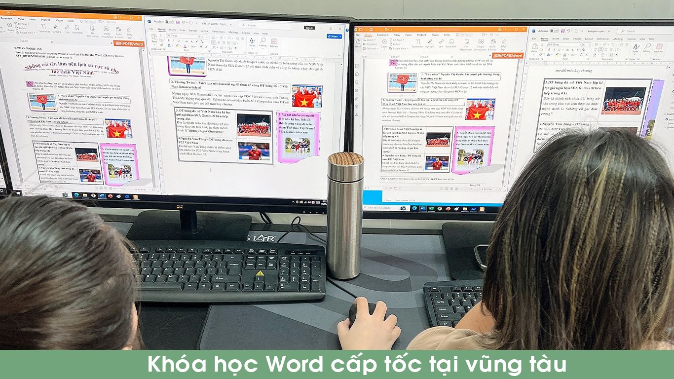 KHÓA HỌC MICROSOFT WORD 2021 CƠ BẢN 6 Khóa học word cấp tốc vũng tàu