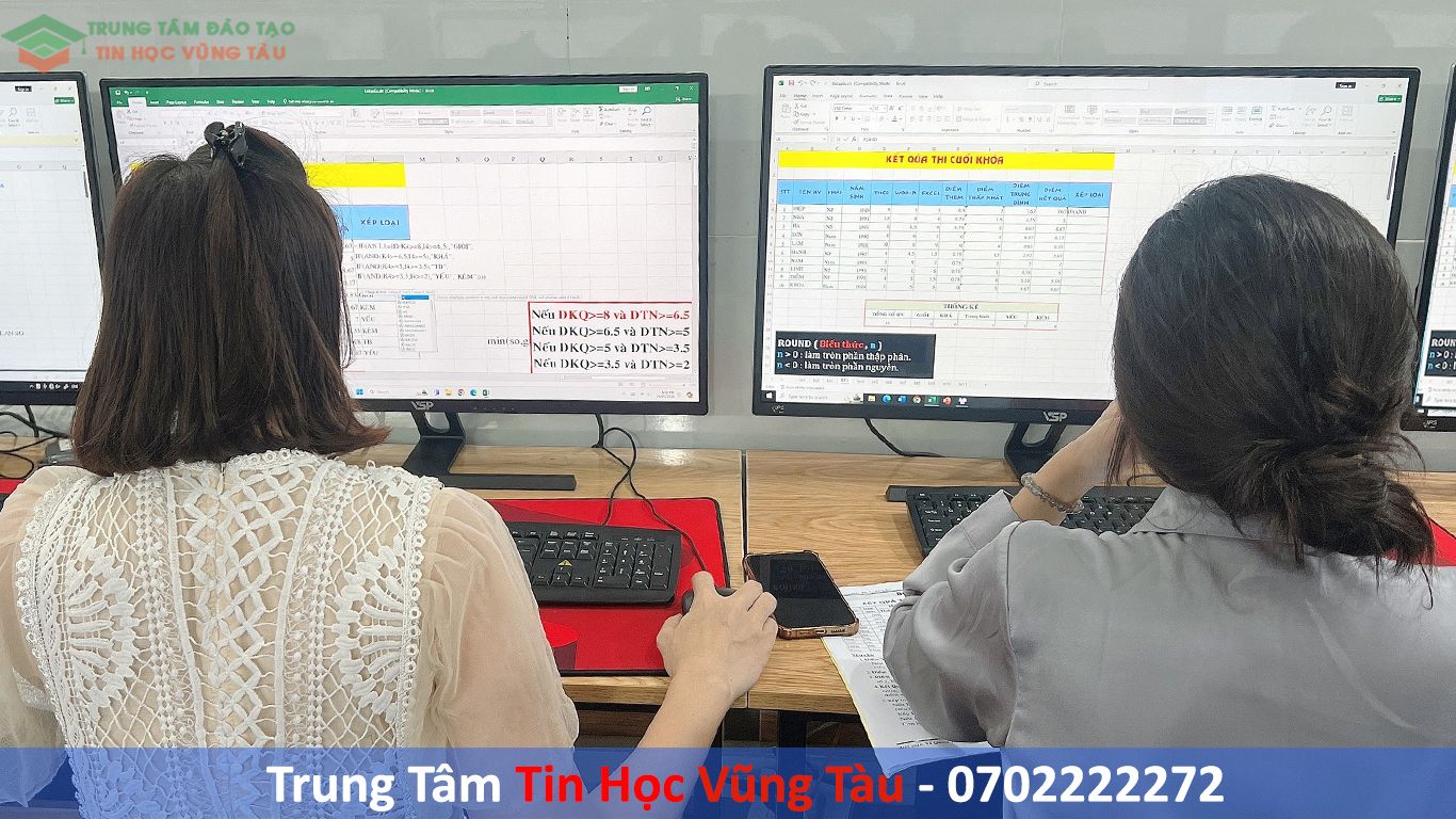 KHÓA HỌC EXCEL NÂNG CAO 4 Lớp học excel nâng cao vũng tàu 1 kèm 1