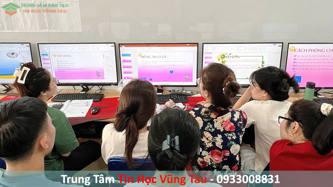 KHÓA HỌC POWERPOINT NÂNG CAO VŨNG TÀU 4 Lớp học powerpoint nâng cao vũng tàu