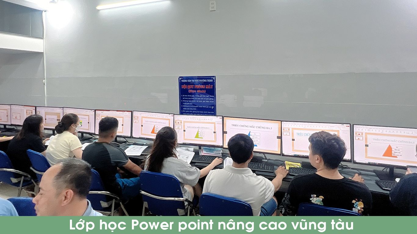 KHÓA HỌC POWERPOINT NÂNG CAO VŨNG TÀU 6 Lớp học powerpoint nâng cao vũng tàu