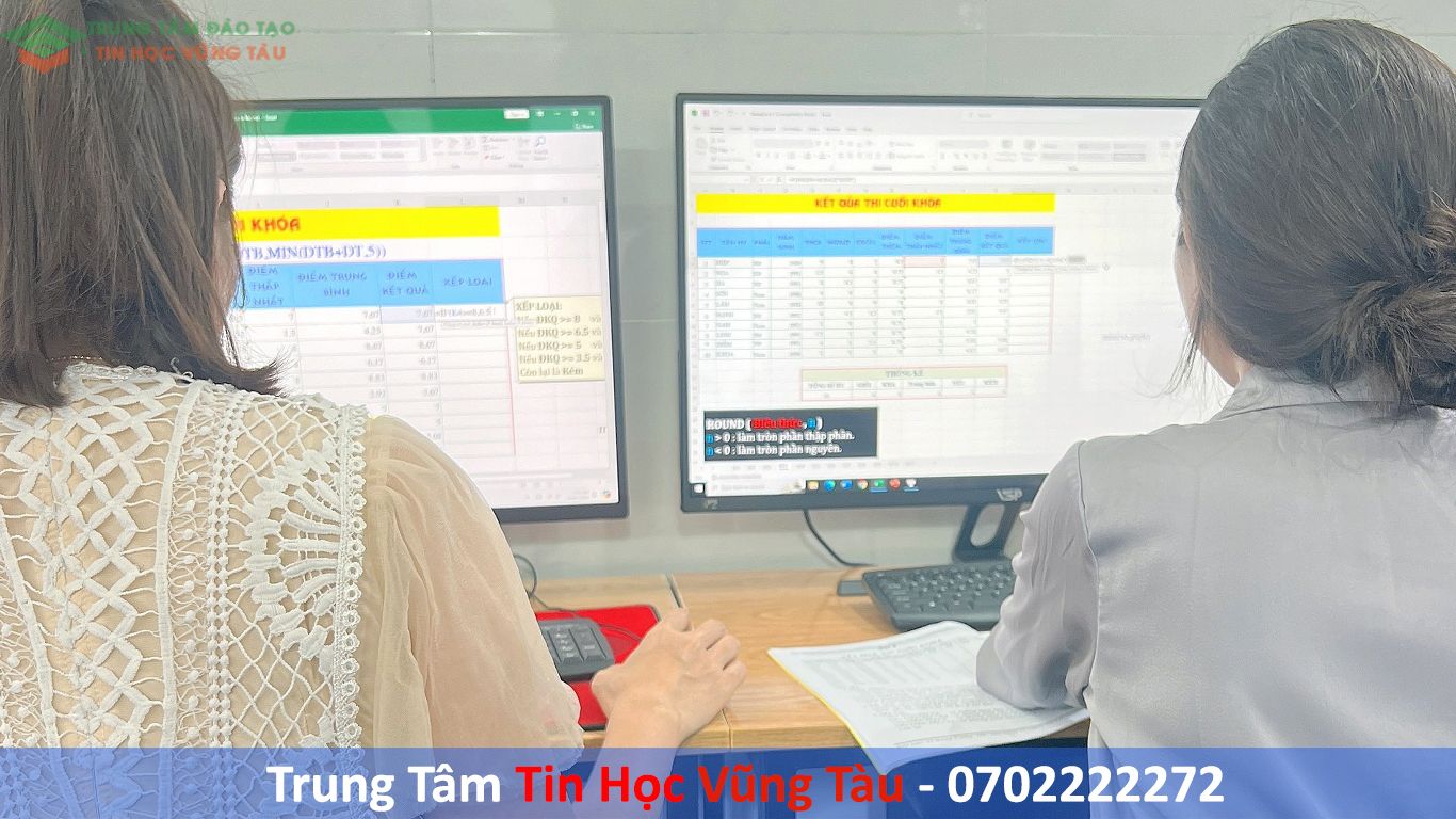 KHÓA HỌC TIN HỌC VĂN PHÒNG DÀNH CHO DÂN KẾ TOÁN 3 Lớp học tin học kế toán tại vũng tàu