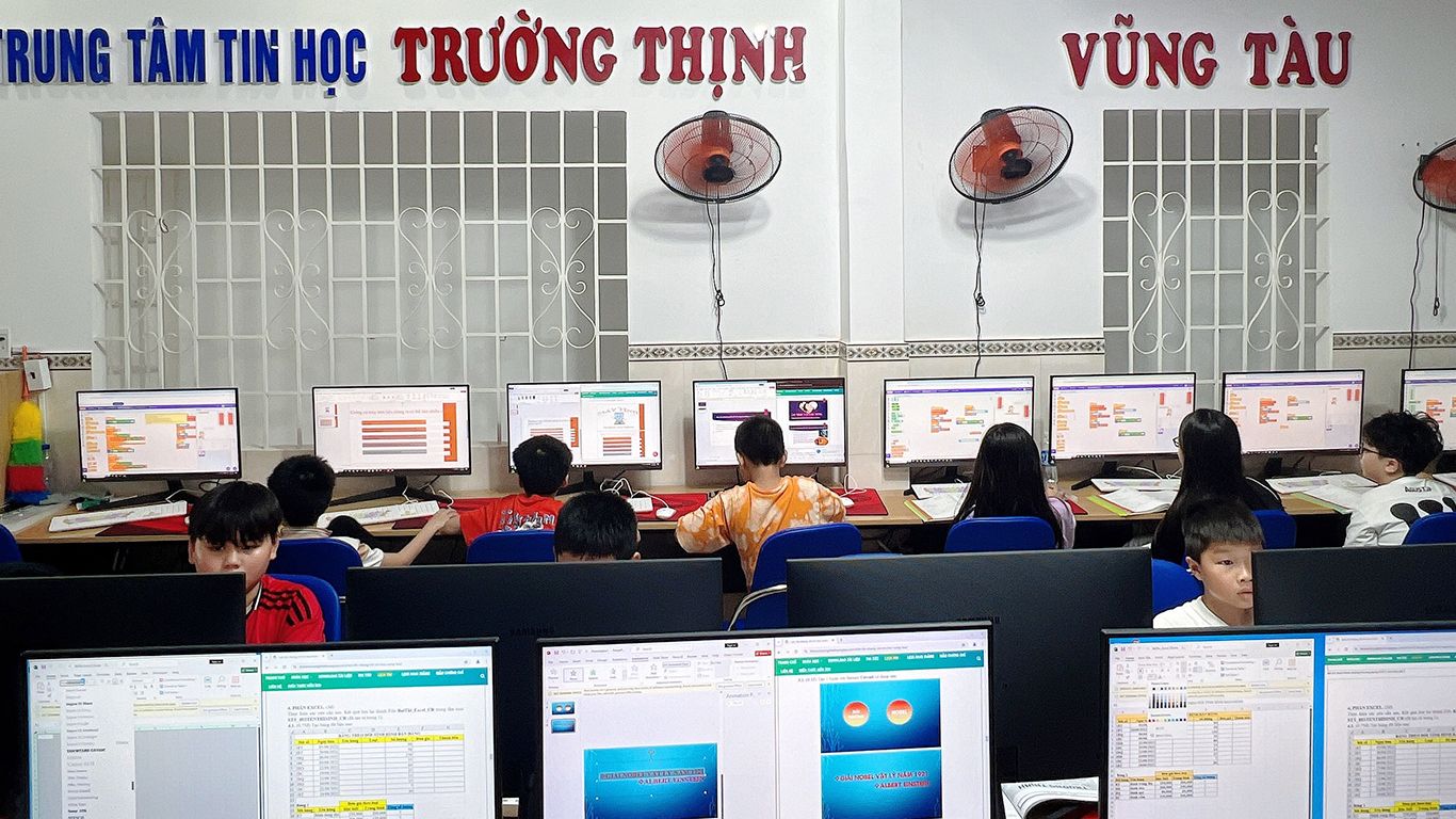 KHÓA HỌC TIN HỌC VĂN PHONG DÀNH CHO TRẺ EM 4 Trung tâm dạy tin học trẻ em Vũng Tàu