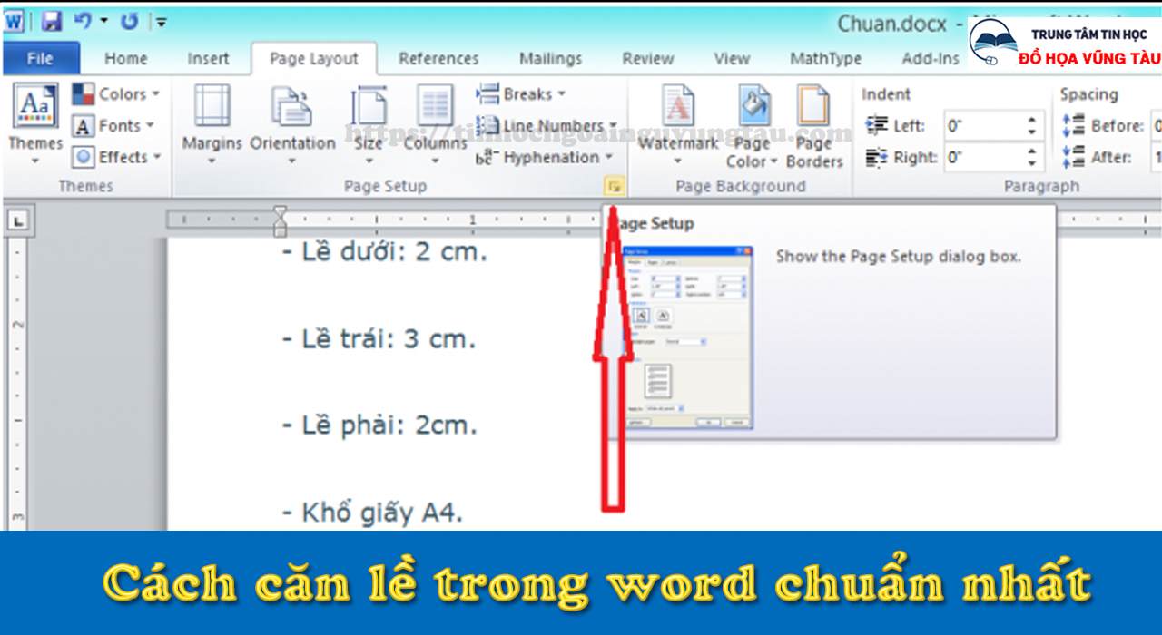 4. Cách Sử Dụng Lề Đối Xứng Trong Word