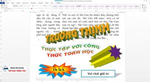 Hướng dẫn cách vẽ hình trong word