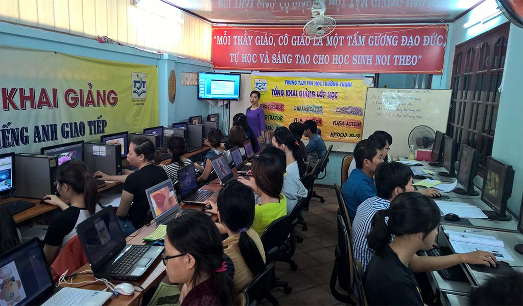 Học photoshop tại vũng tàu miễn phí với trung tâm tin học trường thịnh vũng tàu