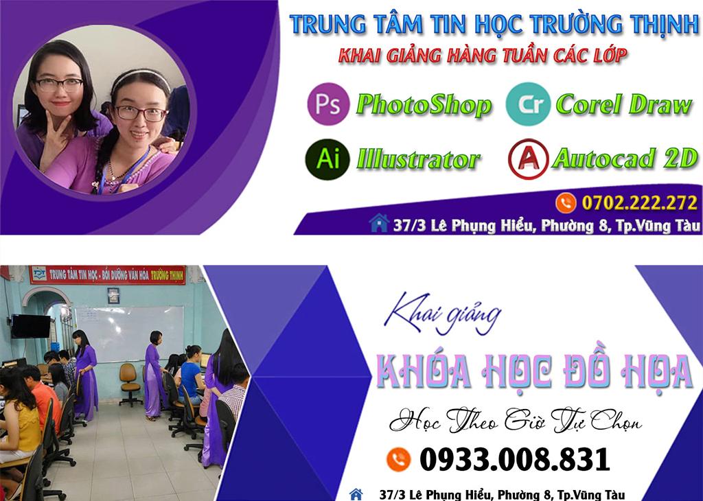 Trung tâm đào tạo photoshop số 1 tại vũng tàu