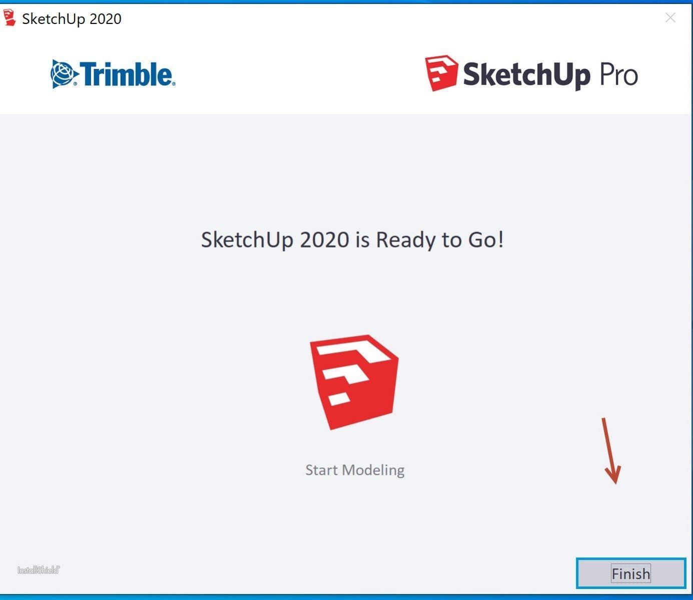buoc 7 cai dat sketchup hoan tat cai dat