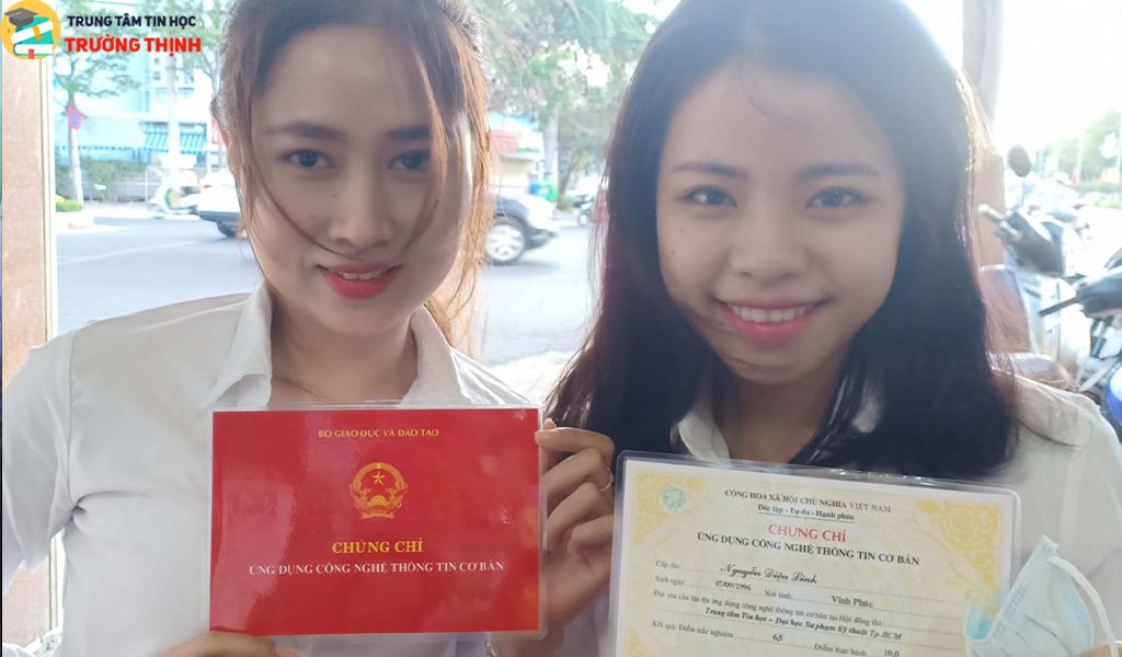 Khóa học vi tính văn phòng ở trung tâm tin học vũng tàu