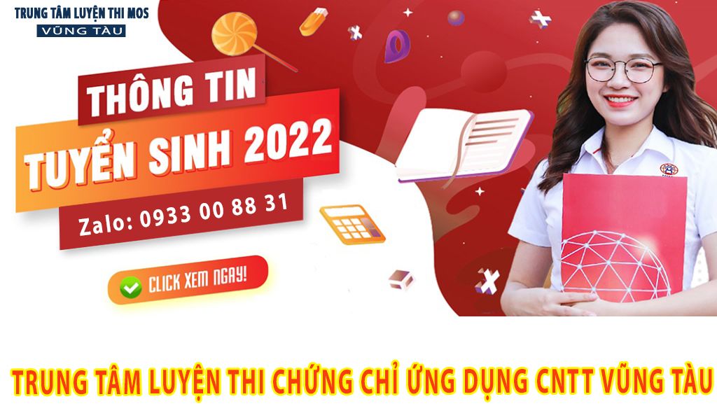 Trung tâm luyện thi chứng chỉ tin học tại vũng tàu