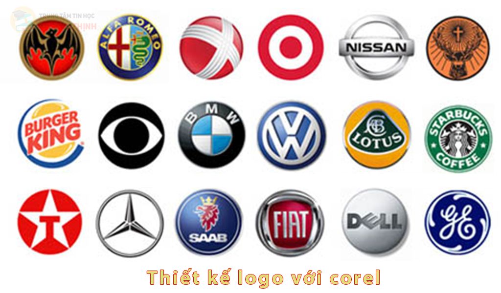học corel tại vũng tàu bài tập thực hành thiết kế logo
