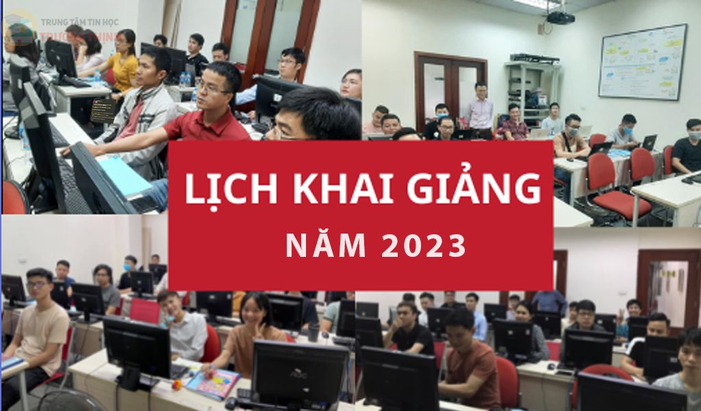 Lịch khai giảng các lớp tin học tại tin học trường thịnh vũng tàu