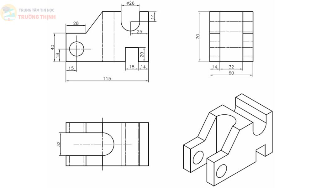 AutoCad 3D & Sketchup 13 Học autocad 3d tại vũng tàu 10