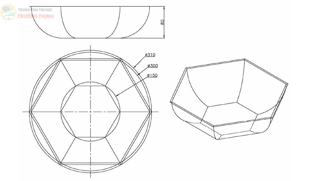 AutoCad 3D & Sketchup 19 Học autocad 3d tại vũng tàu 17