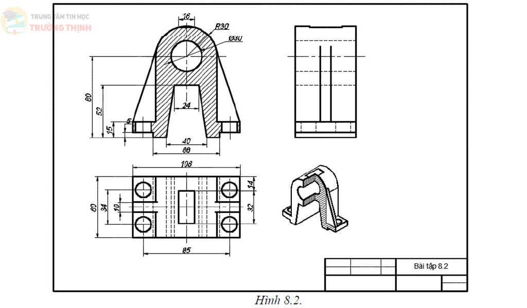 AutoCad 3D & Sketchup 5 Học autocad 3d tại vũng tàu 2