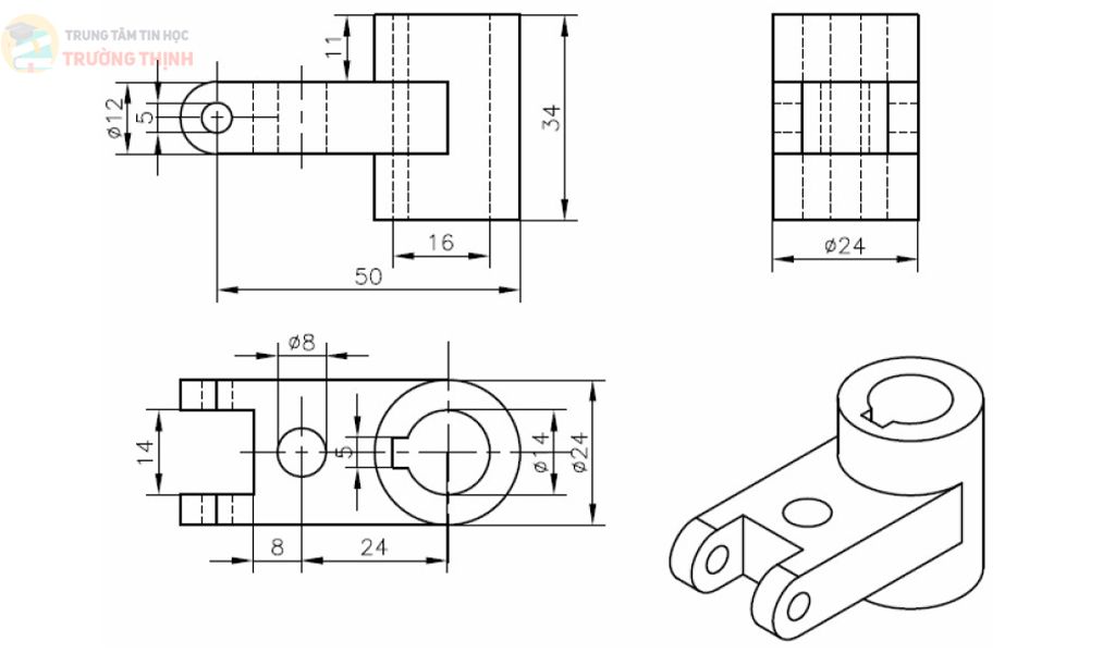 AutoCad 3D & Sketchup 7 Học autocad 3d tại vũng tàu 5