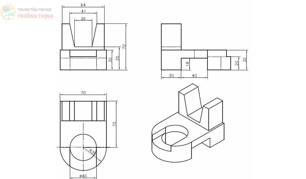 AutoCad 3D & Sketchup 12 Học autocad 3d tại vũng tàu 9