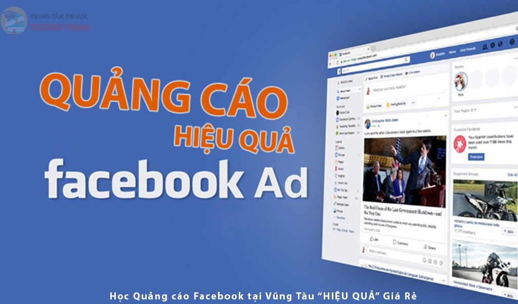 Học Quảng Cáo Facebook ở Vũng Tàu hiệu quả giá rẻ