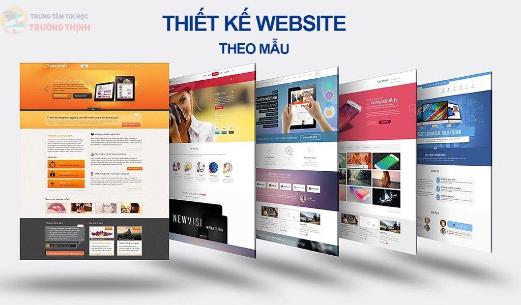 Học thiết kế website tại Vũng Tàu theo mẫu