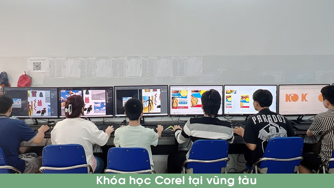 Khóa Học Corel 9 Kháo học Corel vũng tàu