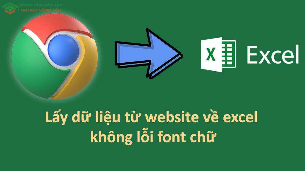 Lấy dữ liệu từ website về excel không lỗi font chữ 1 Lấy dữ liệu từ website về excel