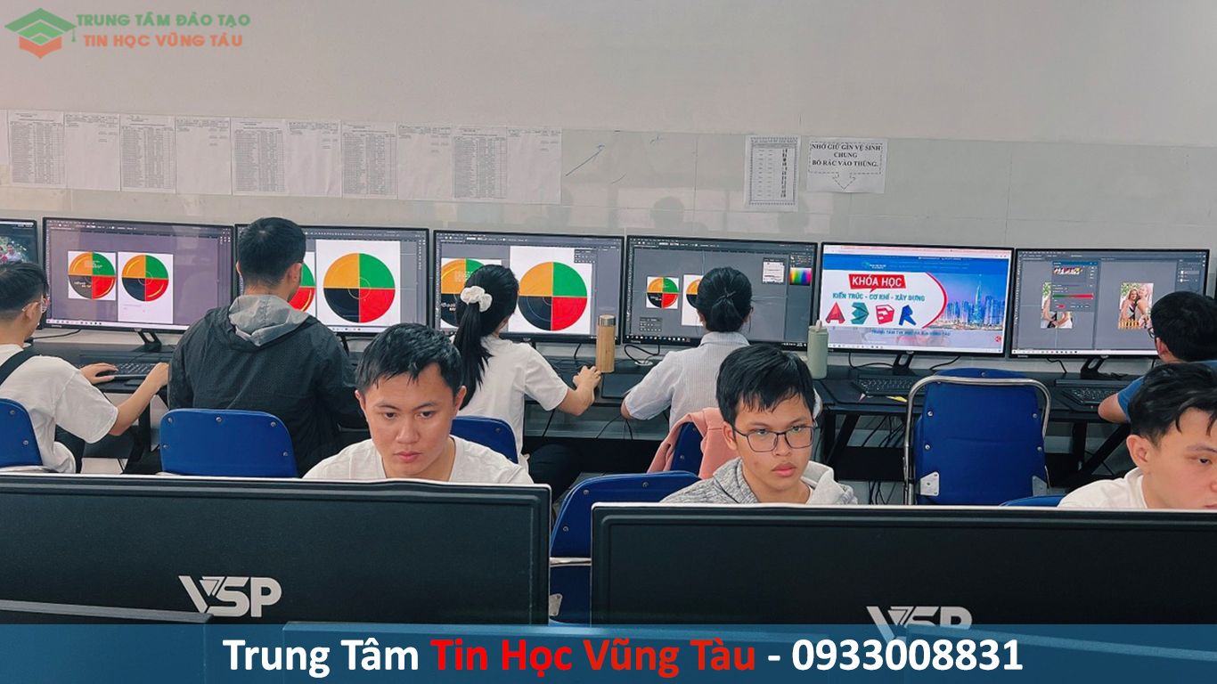Adobe Photoshop 3 Học photoshop cấp tốc vũng tàu