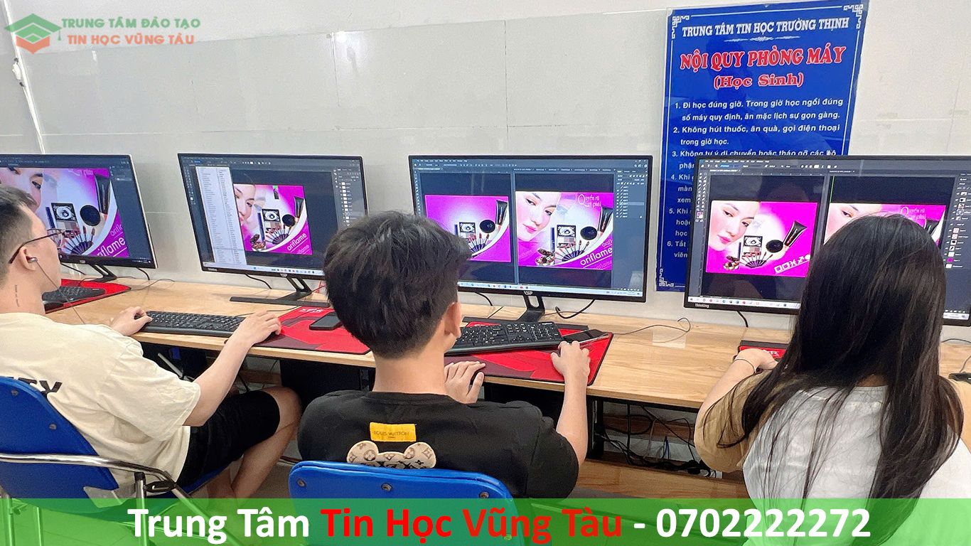 Adobe Photoshop 2 Học photoshop ở vũng tàu