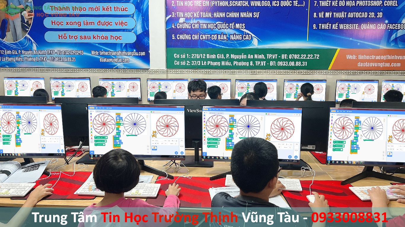 Lập Trình Scratch 1 khóa học lập trình scratch trung tâm tin học trường thịnh vũng tàu