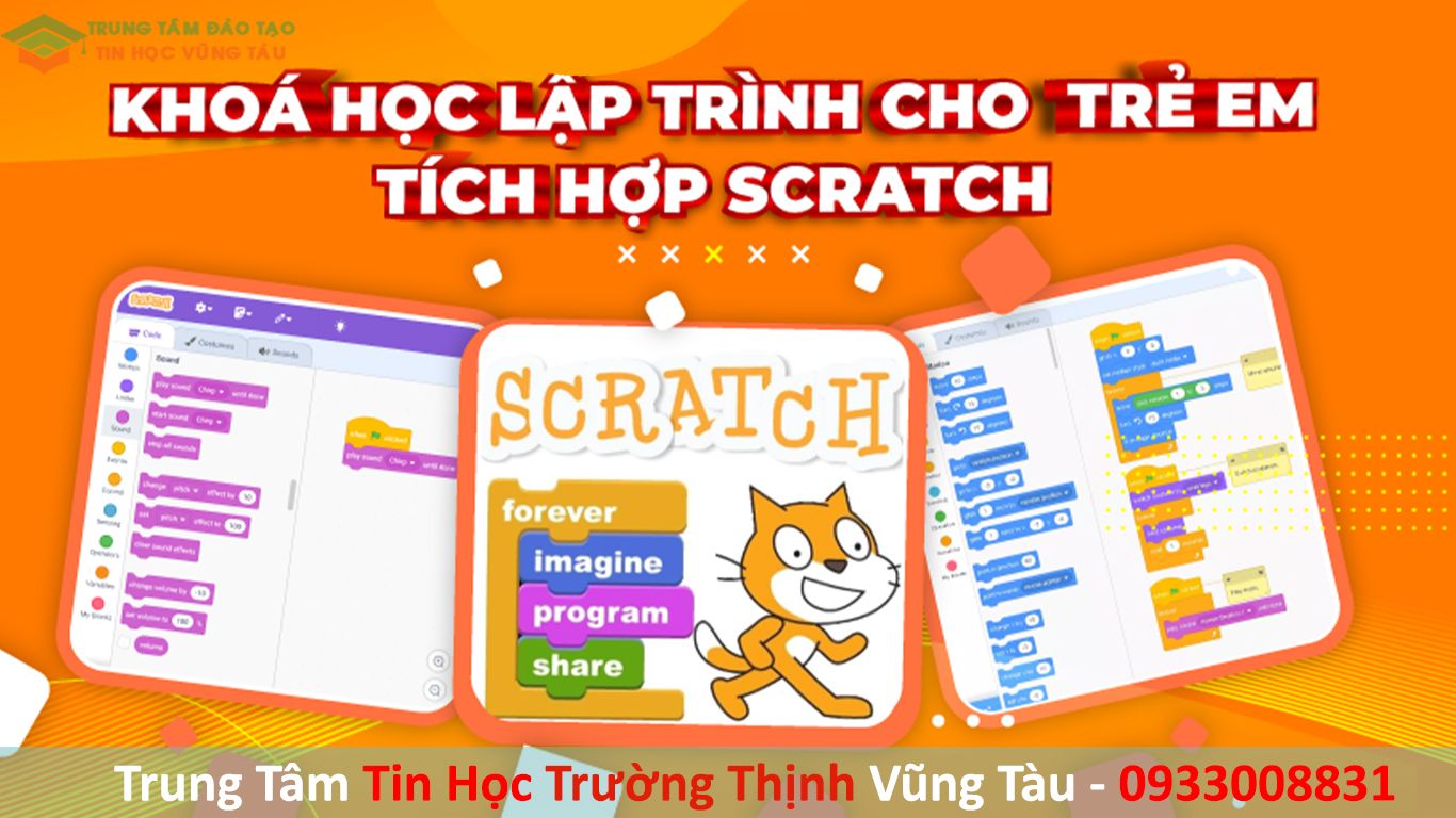 Lập Trình Cho Trẻ Em 14 Khóa học lập trình scratch cho trẻ em vũng tàu