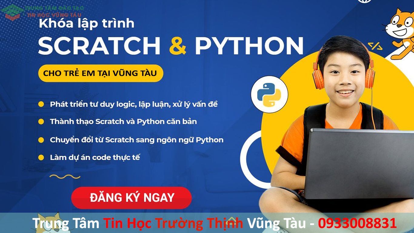 Lập Trình Cho Trẻ Em 10 khóa học lập trình vũng tàu