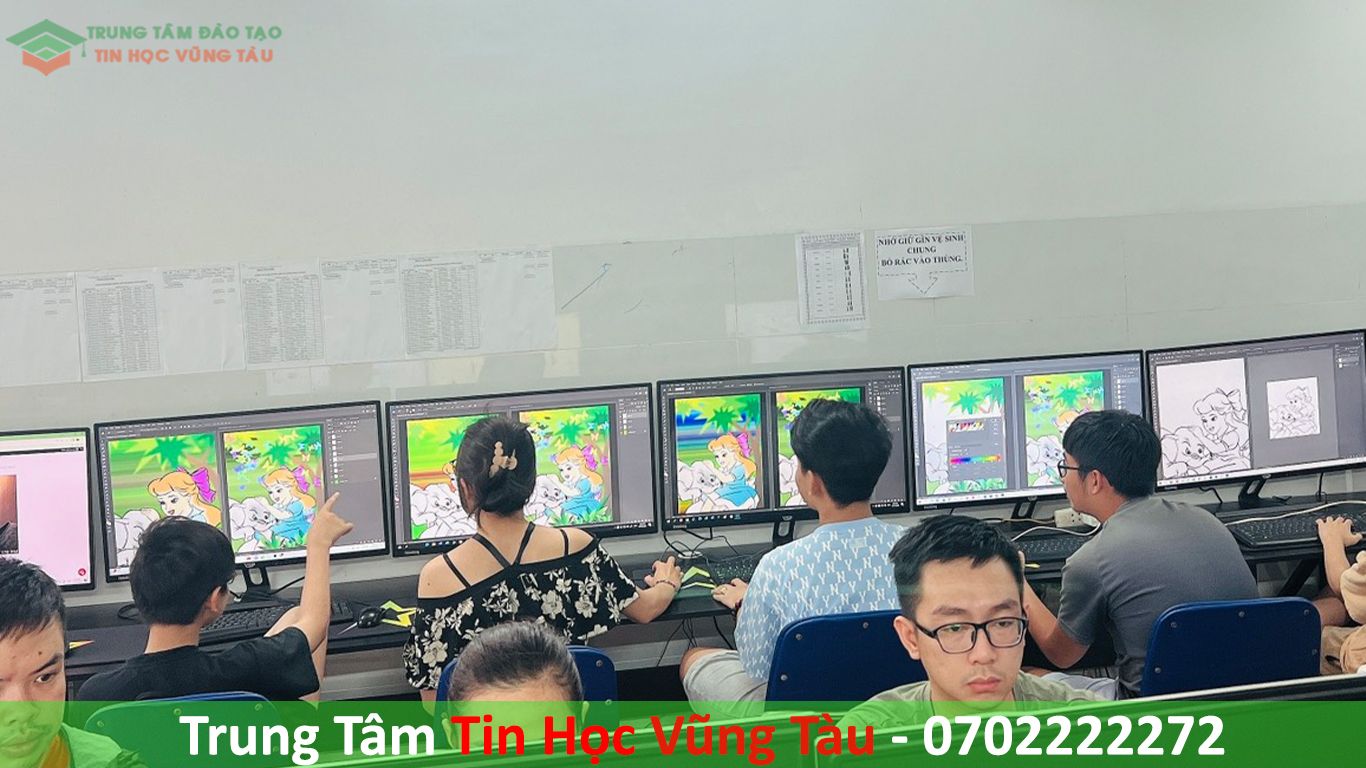 Adobe Photoshop 8 Khóa học photoshop ở vũng tàu cấp tốc
