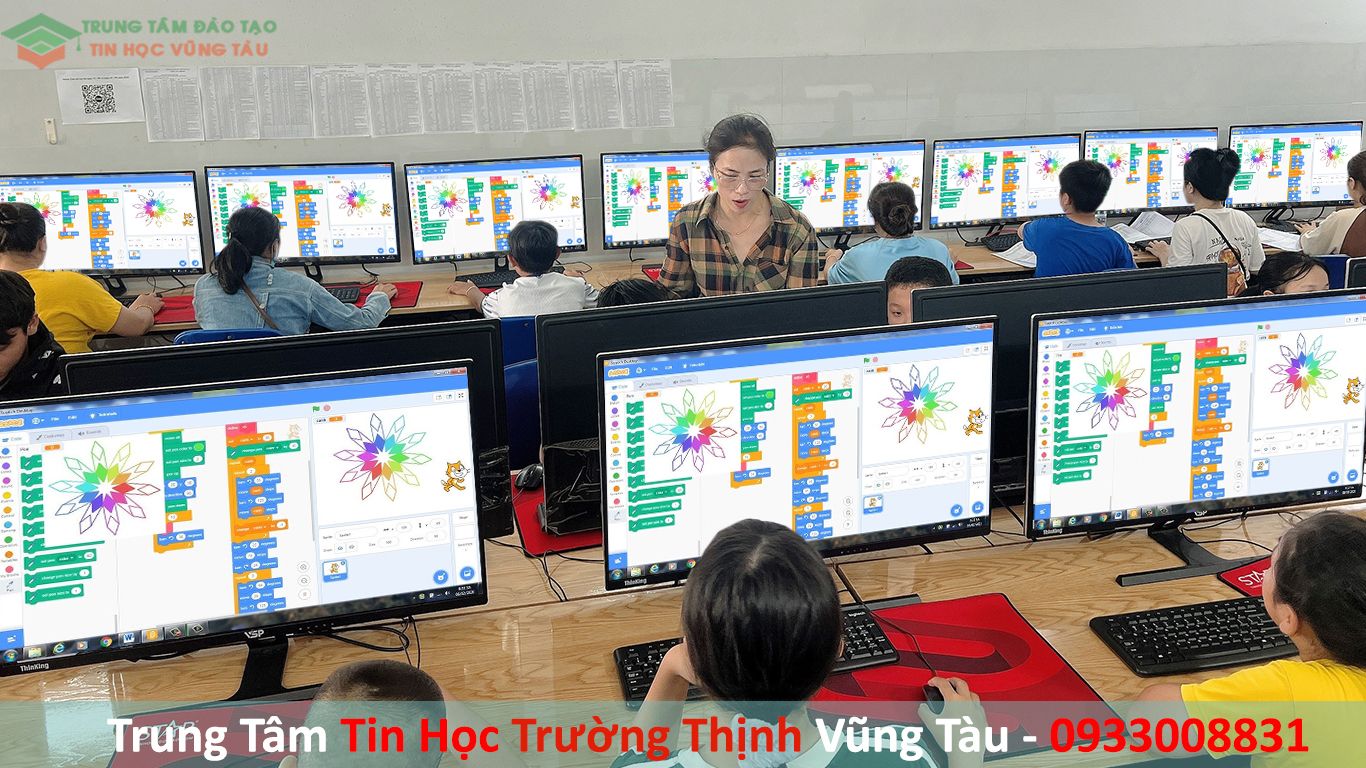 Lập Trình Scratch 4 Lớp học lập trình scratch vũng tàu