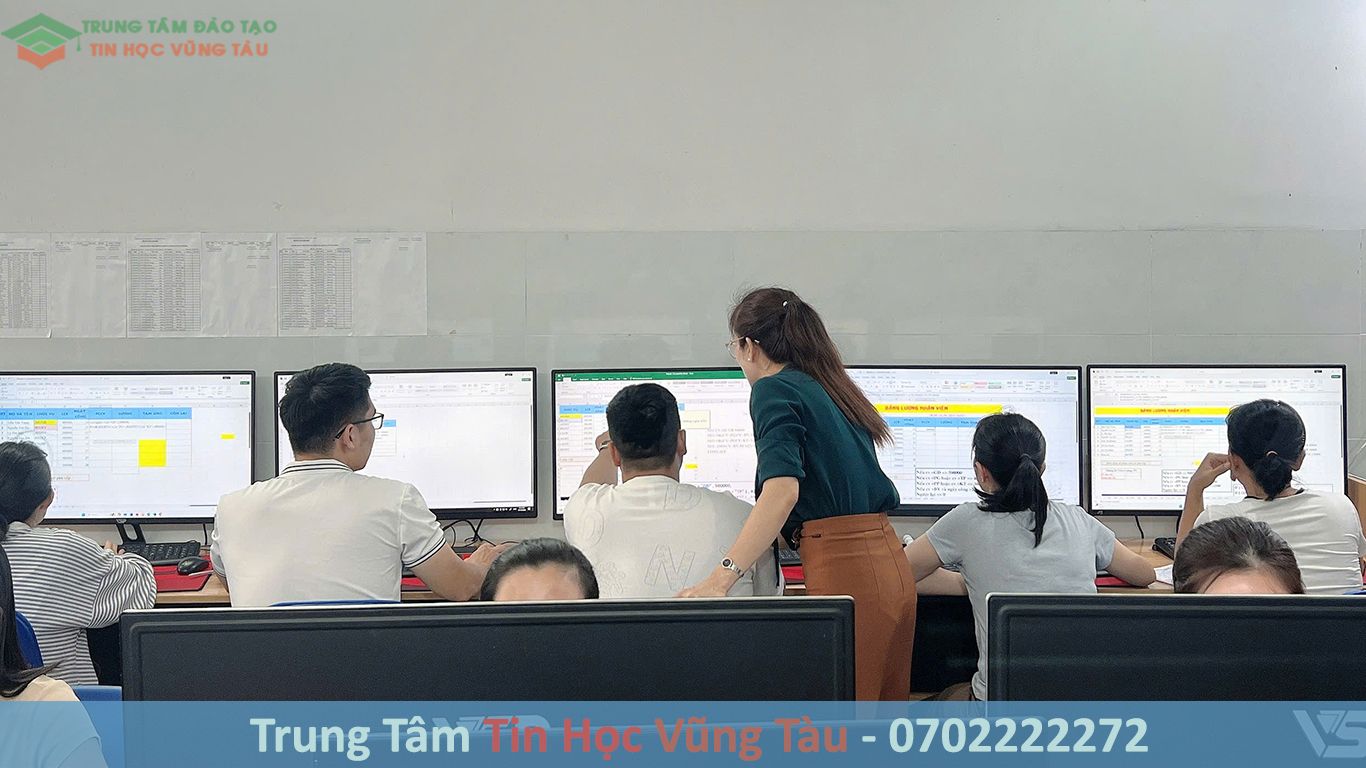 Tin Học Văn Phòng Quốc Tế MOS 16 Học mos cho người mới bắt đầu tại vũng tàu